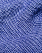 Pull Banjo Bleu Chiné en laine mérinos extra-fine, Coton bio – OLOW
