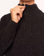Mottled black Banjo jumper