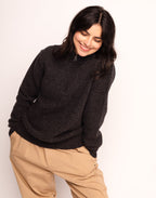 Mottled black Banjo jumper