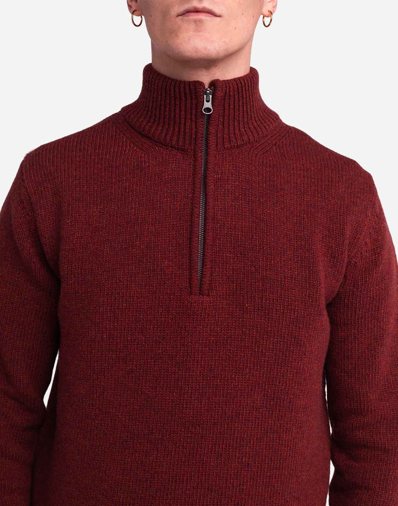 Pull Banjo rouille chiné