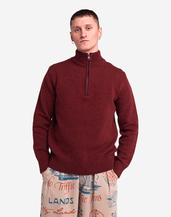 Pull Banjo rouille chiné