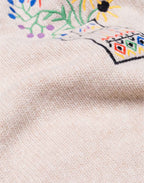 Pull Bunch Beige en laine mérinos extra-fine – OLOW
