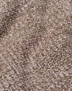 Pull Equinoxe Beige-Kaki Chiné en laine mérinos extra-fine – OLOW