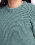Pull Equinoxe vert émeraude