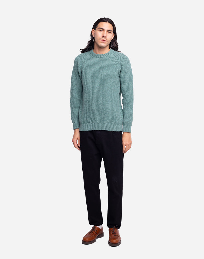 Pull Equinoxe vert émeraude