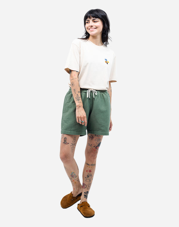 Short Bodhi vert olive