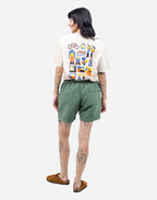 Short Bodhi vert olive