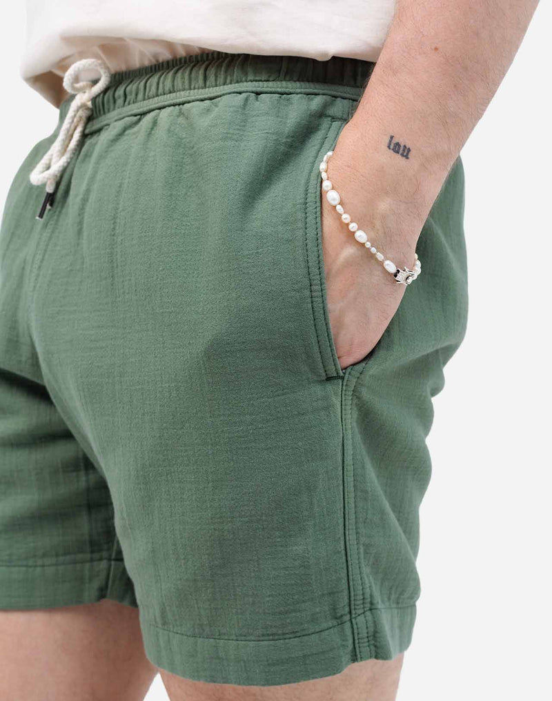 Short Bodhi vert olive