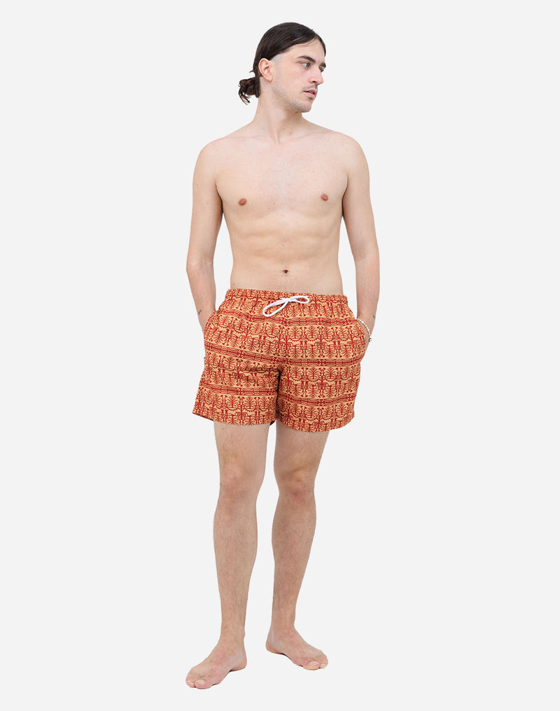 Short de bain Bumba ocre