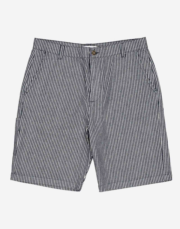 Short Diy denim rayé