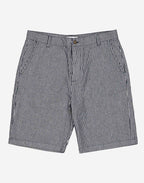 Short Diy denim rayé