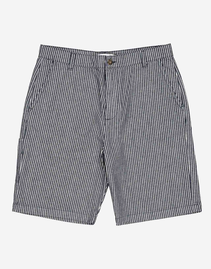 Short Diy denim rayé