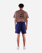 Short Gujo bleu outremer