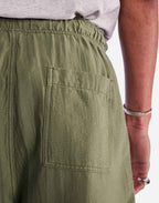 Short Gujo vert olive