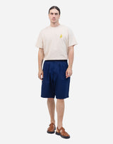 Short Handa denim bleu