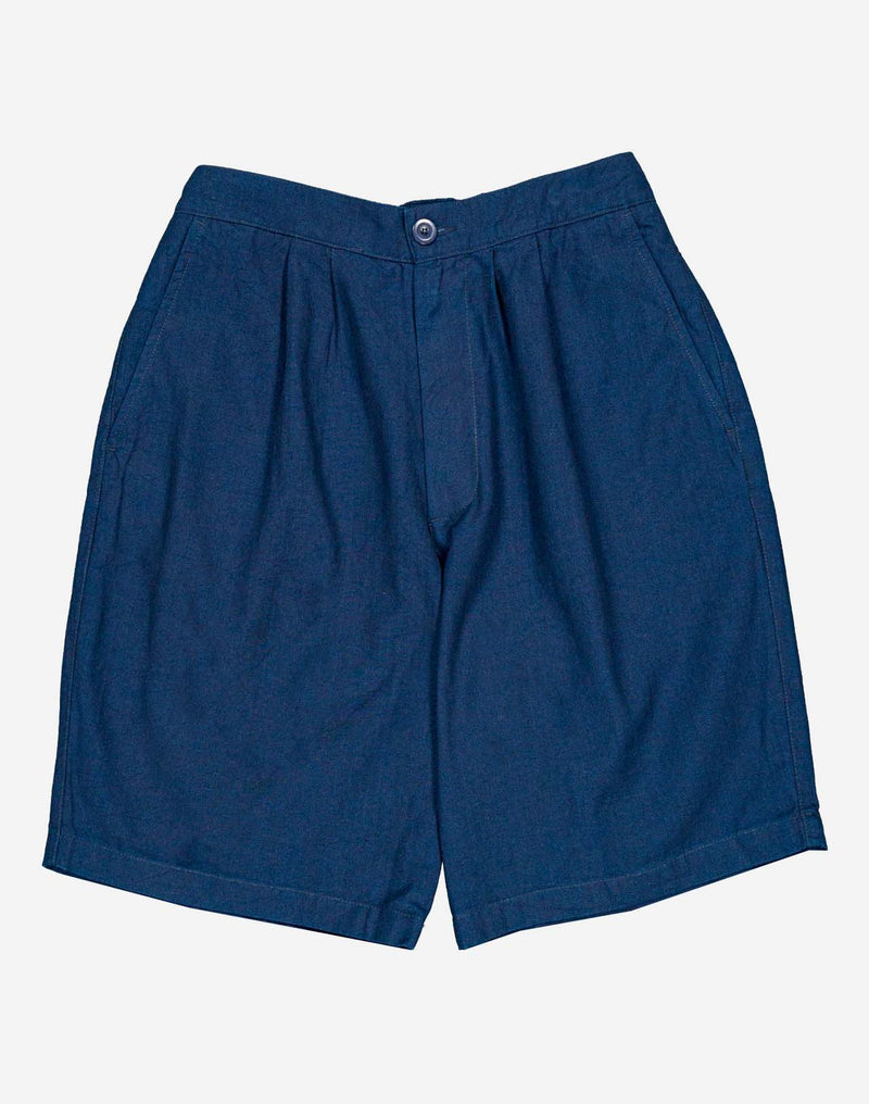 Short Handa denim bleu
