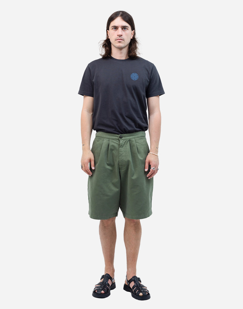 Short Handa vert olive SS26