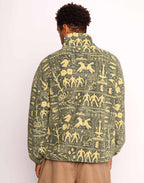 Sweat Bangor Kobling Bleu et Jaune en coton bio – OLOW