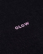 Sweat Bangor Noir en velours de coton – OLOW