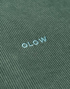 Sweat Bangor Vert Mélèze en velours de coton – OLOW