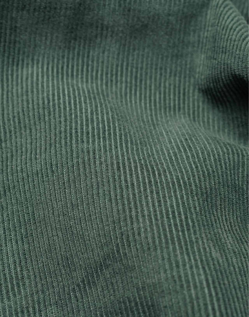 Sweat Bangor Vert Mélèze en velours de coton – OLOW
