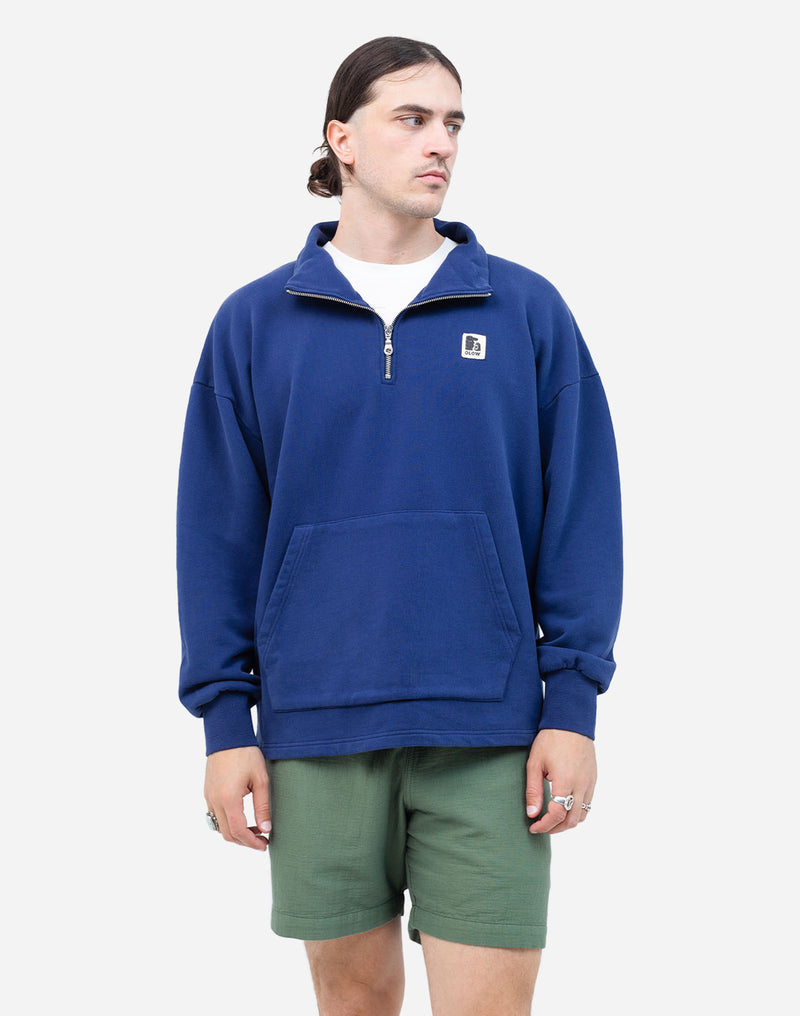 Sweat Bernex bleu outremer