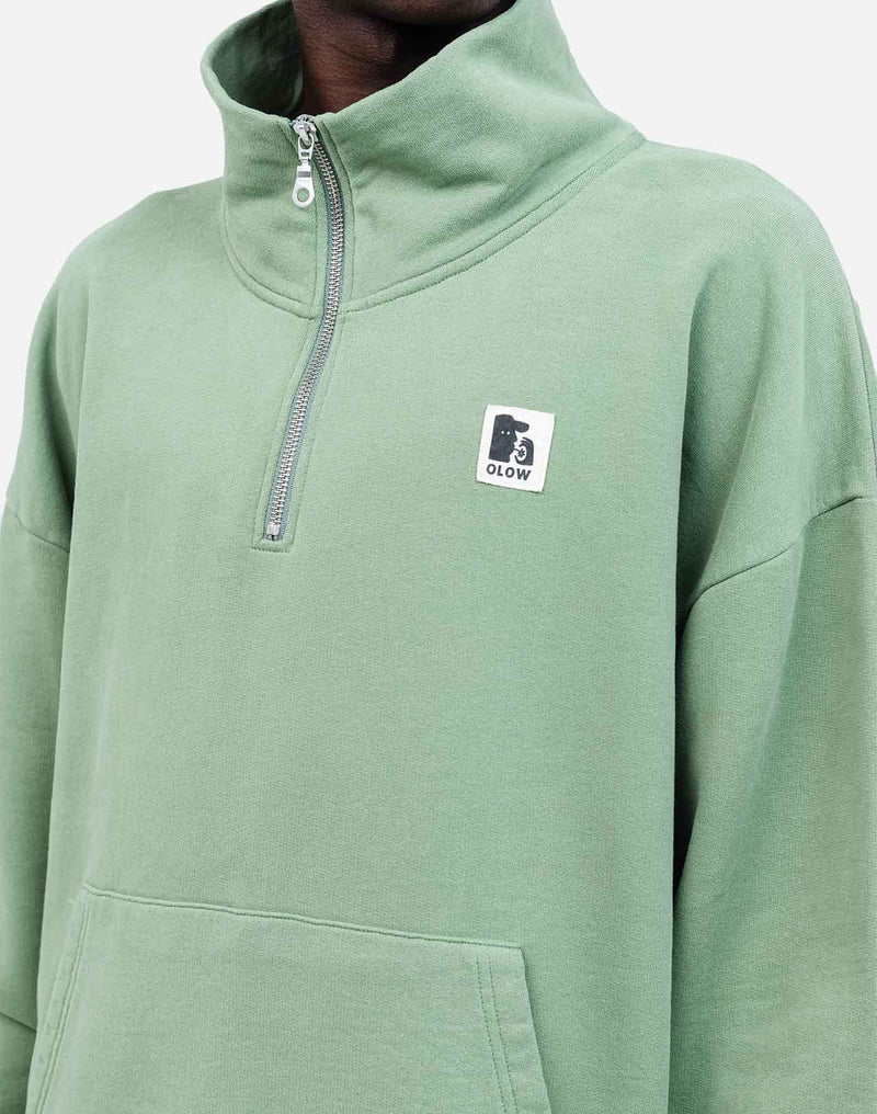 Sweat Bernex vert sauge SS26