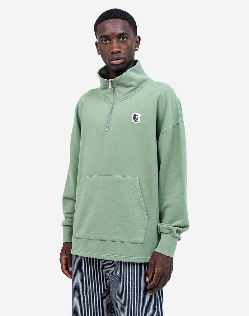 Sweat Bernex vert sauge SS26