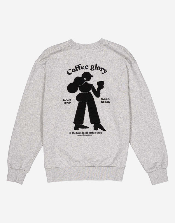 Sweat Coffee Glory gris chiné