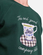 Sweat Cup of tea vert forêt