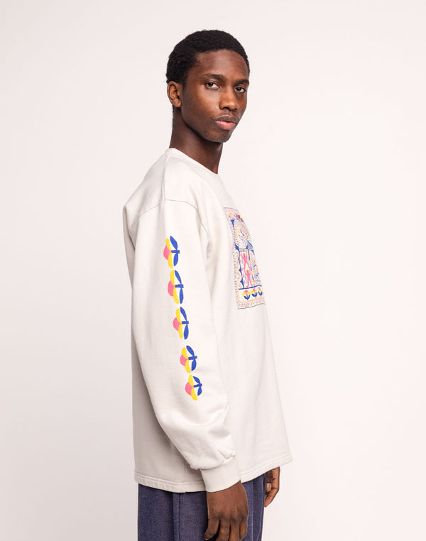Sweat Evolve Gris Perle en coton bio GOTS – OLOW