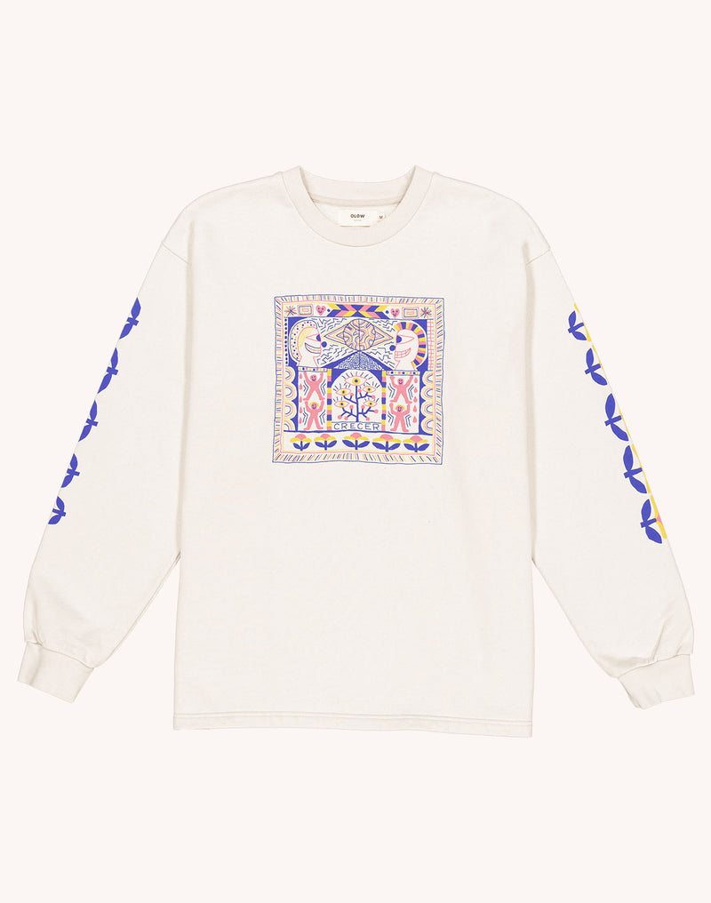 Sweat Evolve Gris Perle en coton bio GOTS – OLOW