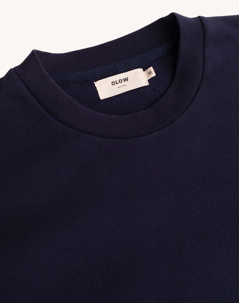 Sweat Free Mind Bleu Dusk en coton bio GOTS – OLOW