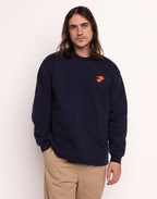 Sweat Free Mind Bleu Dusk en coton bio GOTS – OLOW
