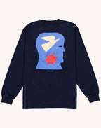 Sweat Free Mind Bleu Dusk en coton bio GOTS – OLOW