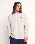 Sweat Free Mind Gris Perle en coton bio GOTS – OLOW