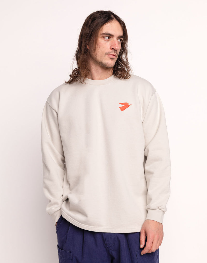 Sweat Free Mind Gris Perle en coton bio GOTS – OLOW