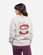 Sweat Good soup gris chiné