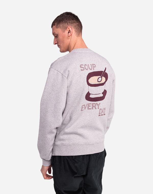 Sweat Good soup gris chiné