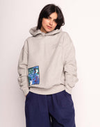 Sweat Houdini Shadows Gris Chiné en coton bio GOTS – OLOW