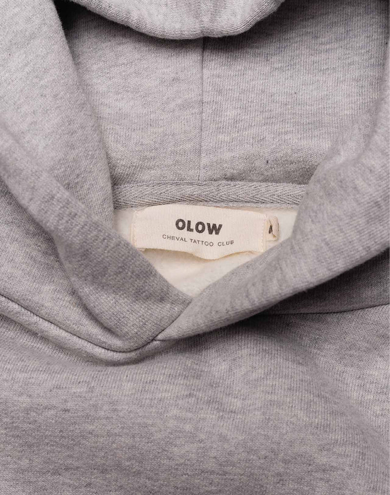 Sweat Houdini Shadows Gris Chiné en coton bio GOTS – OLOW