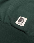 Sweat Houdini Vert Mélèze en coton bio GOTS – OLOW