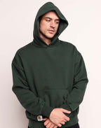 Sweat Houdini Vert Mélèze en coton bio GOTS – OLOW