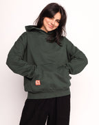 Sweat Houdini Vert Mélèze en coton bio GOTS – OLOW