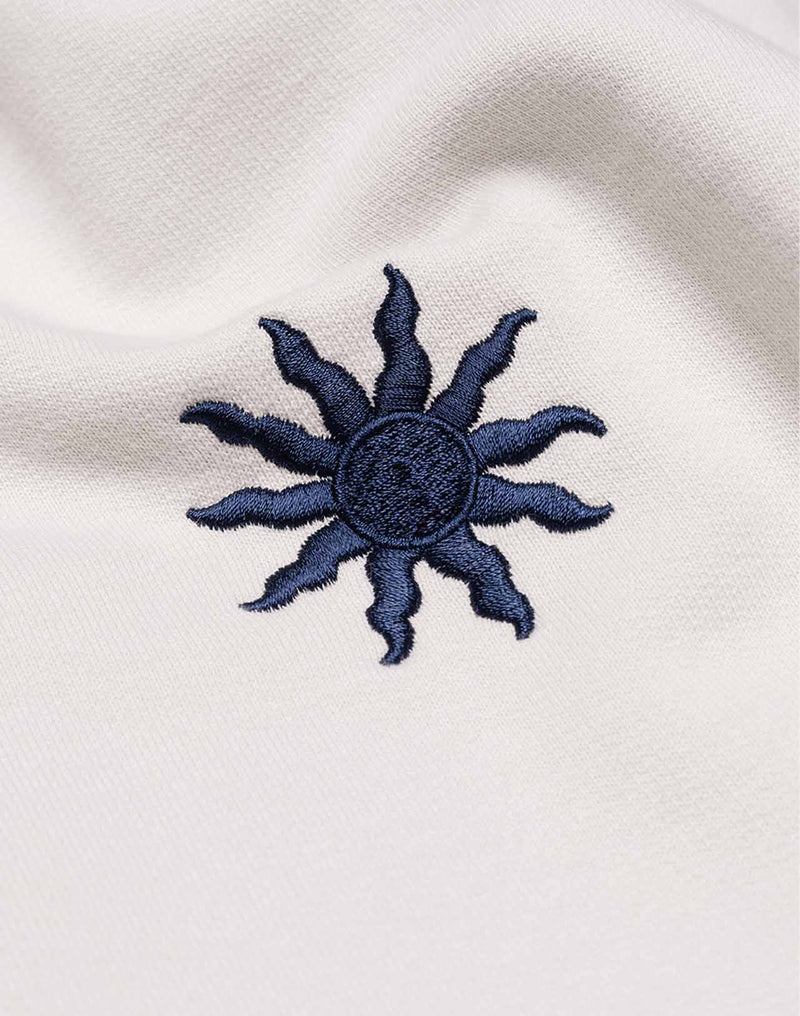 Sweat Lost Track Gris Perle en coton bio GOTS – OLOW