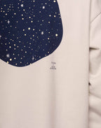 Sweat Lost Track Gris Perle en coton bio GOTS – OLOW
