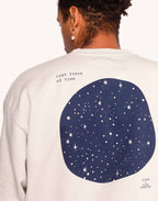 Sweat Lost Track Gris Perle en coton bio GOTS – OLOW