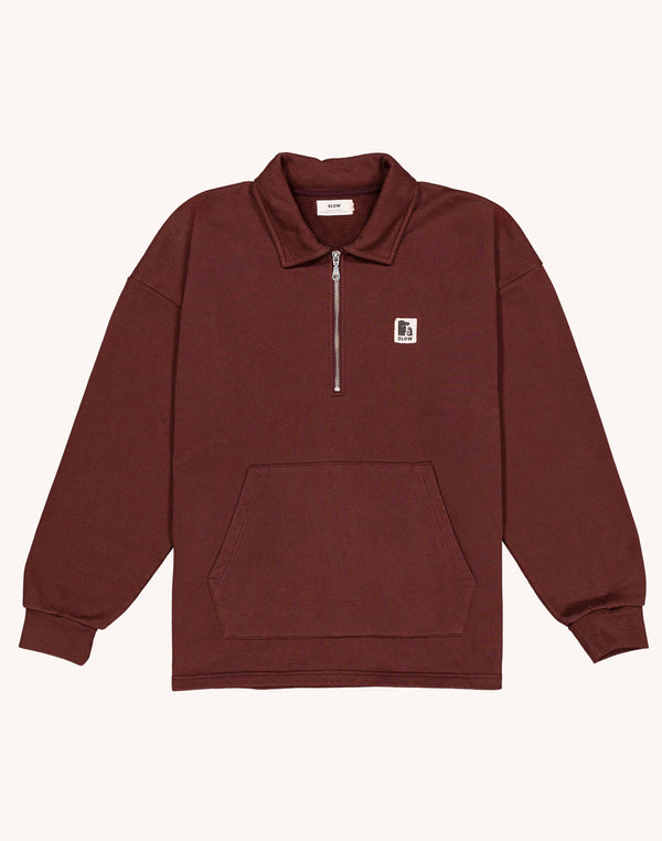 Sweat Manso Chocolat en coton bio GOTS – OLOW
