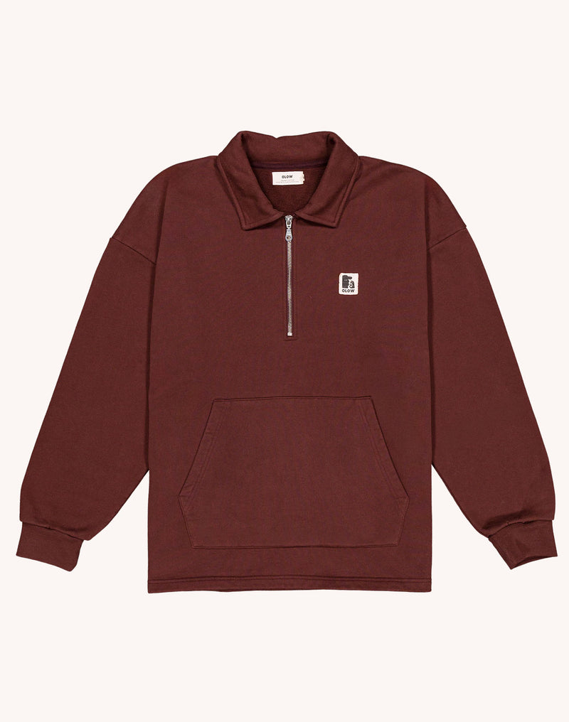 Sweat Manso Chocolat en coton bio GOTS – OLOW