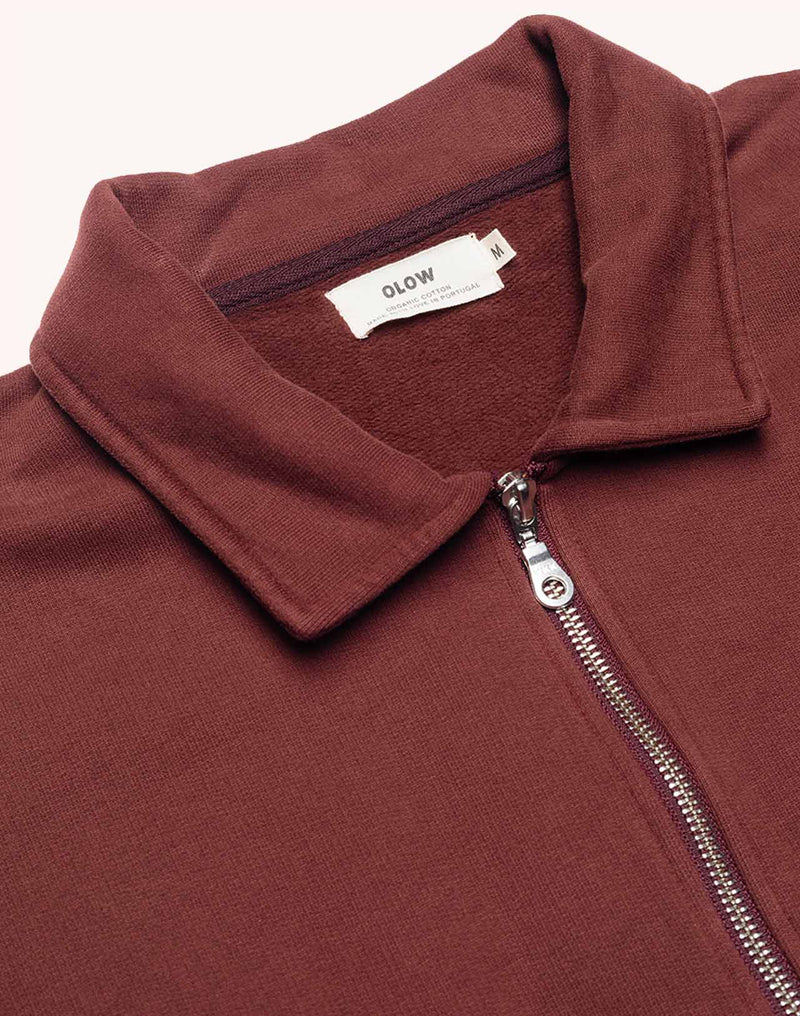 Sweat Manso Chocolat en coton bio GOTS – OLOW